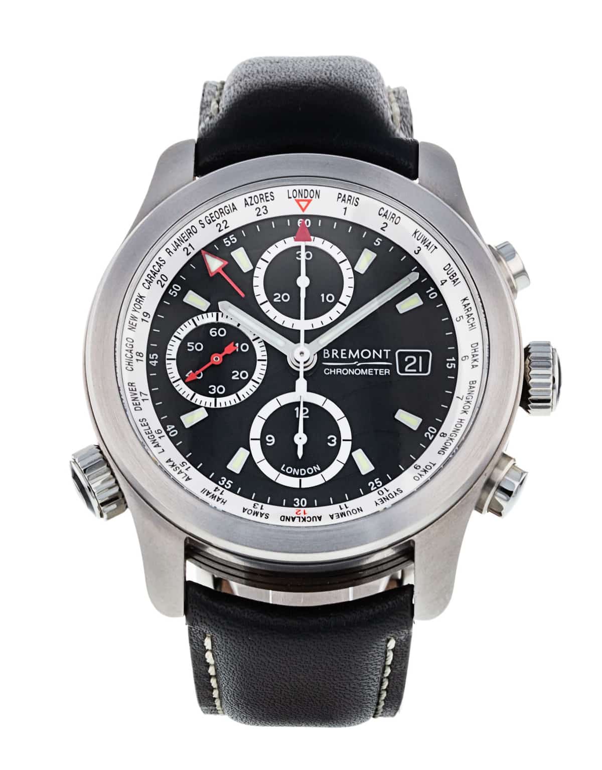 Bremont World Timer Automatic ALT1-WT/BK